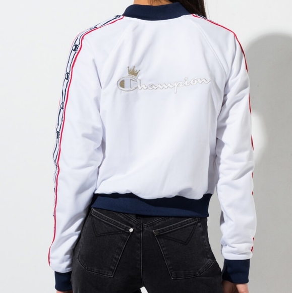 New Champion Logo Track Jacket - Picture 6 of 8